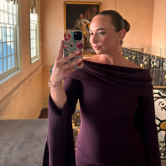 RENT | BUY Solace London Arden Plum Midi Dress