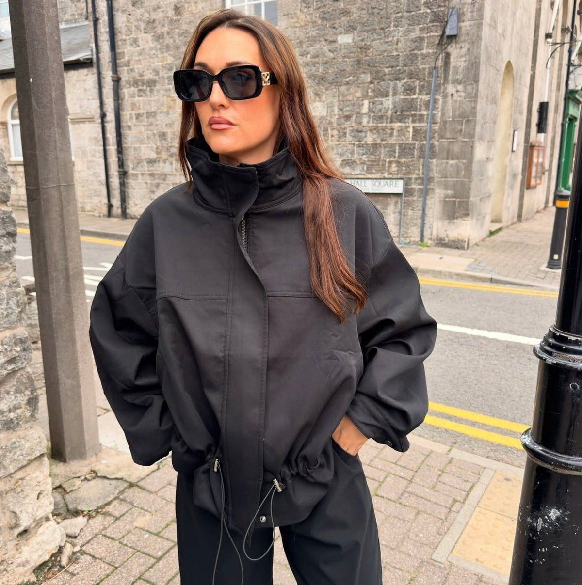 Blake Drawstring Utility Jacket
