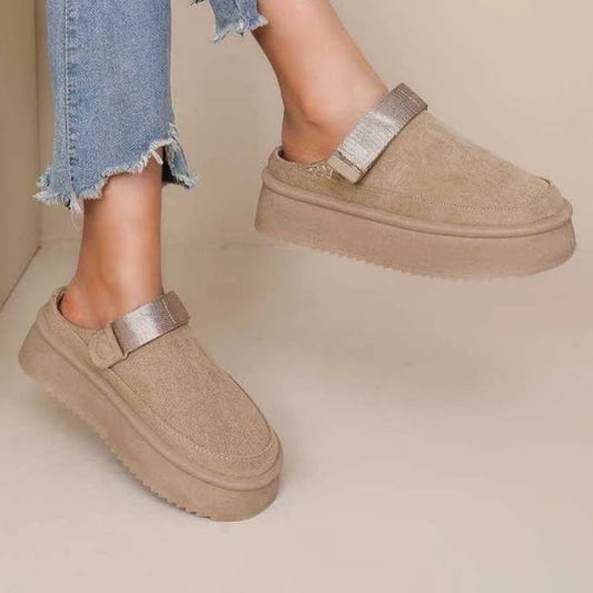 Adjustable Strap Open Mules