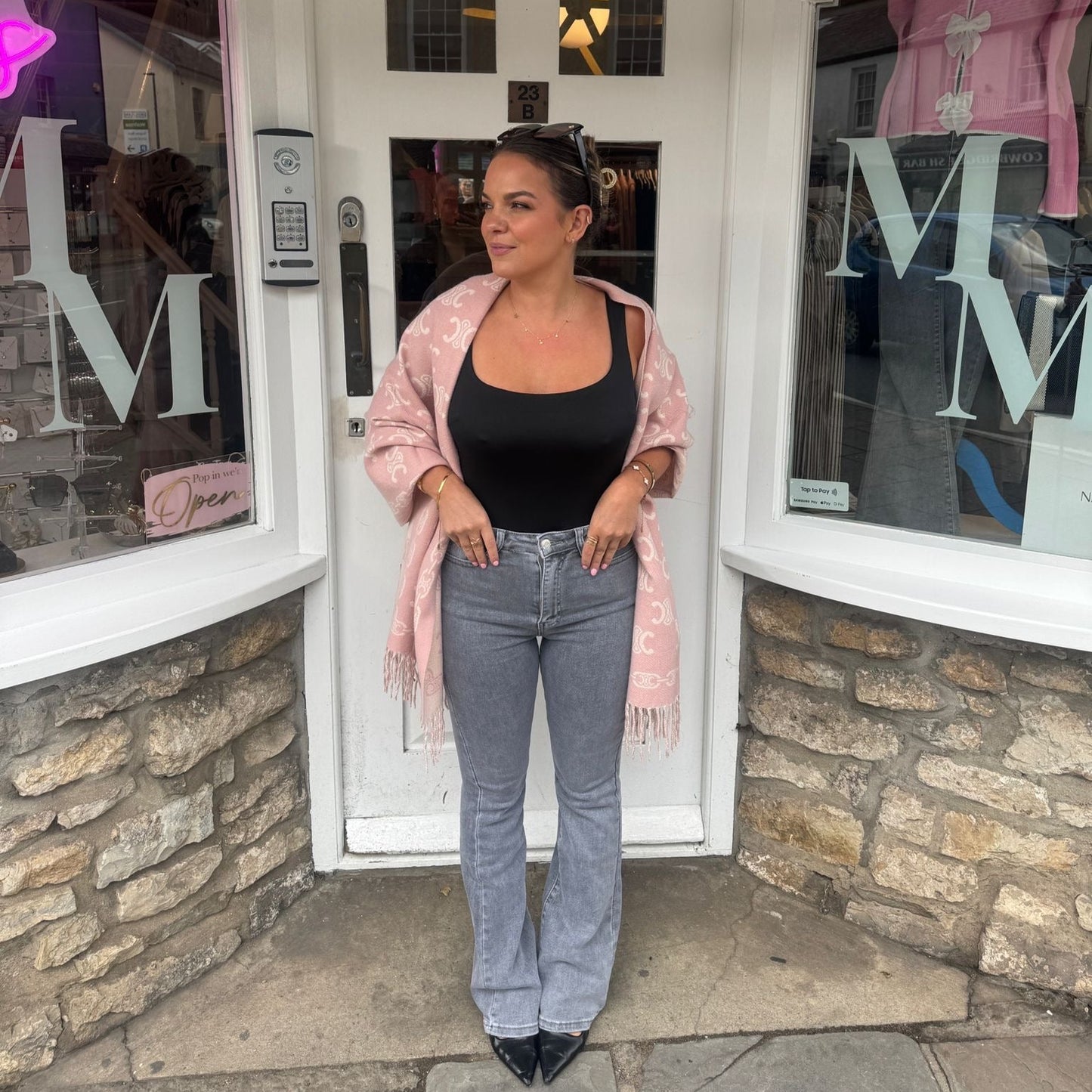 Gina Grey Wash Jeans