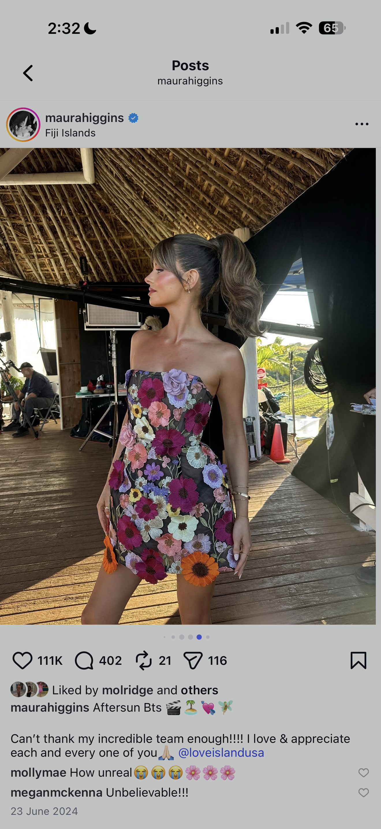 RENT | BUY Bronx & Banco Bouquet Maraya Multi Strapless Mini Dress