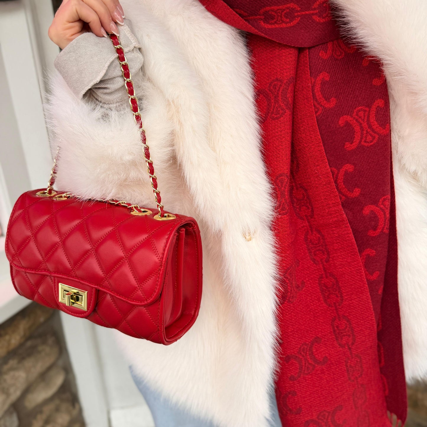 Quilted Shoulder Bag