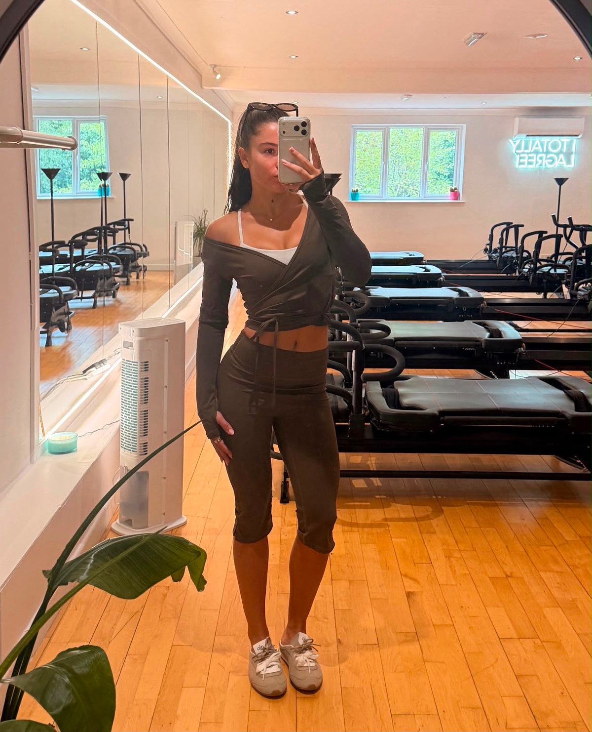 Long Sleeve Active Wrap Top
