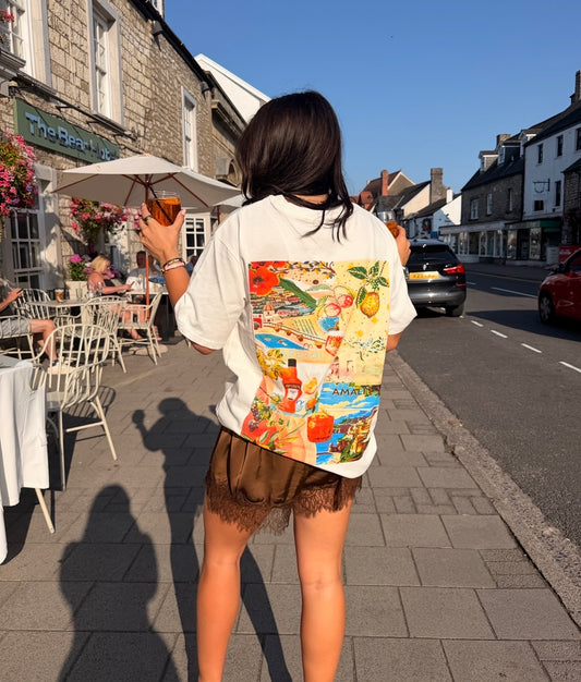 Embellished Italian Summer Tee