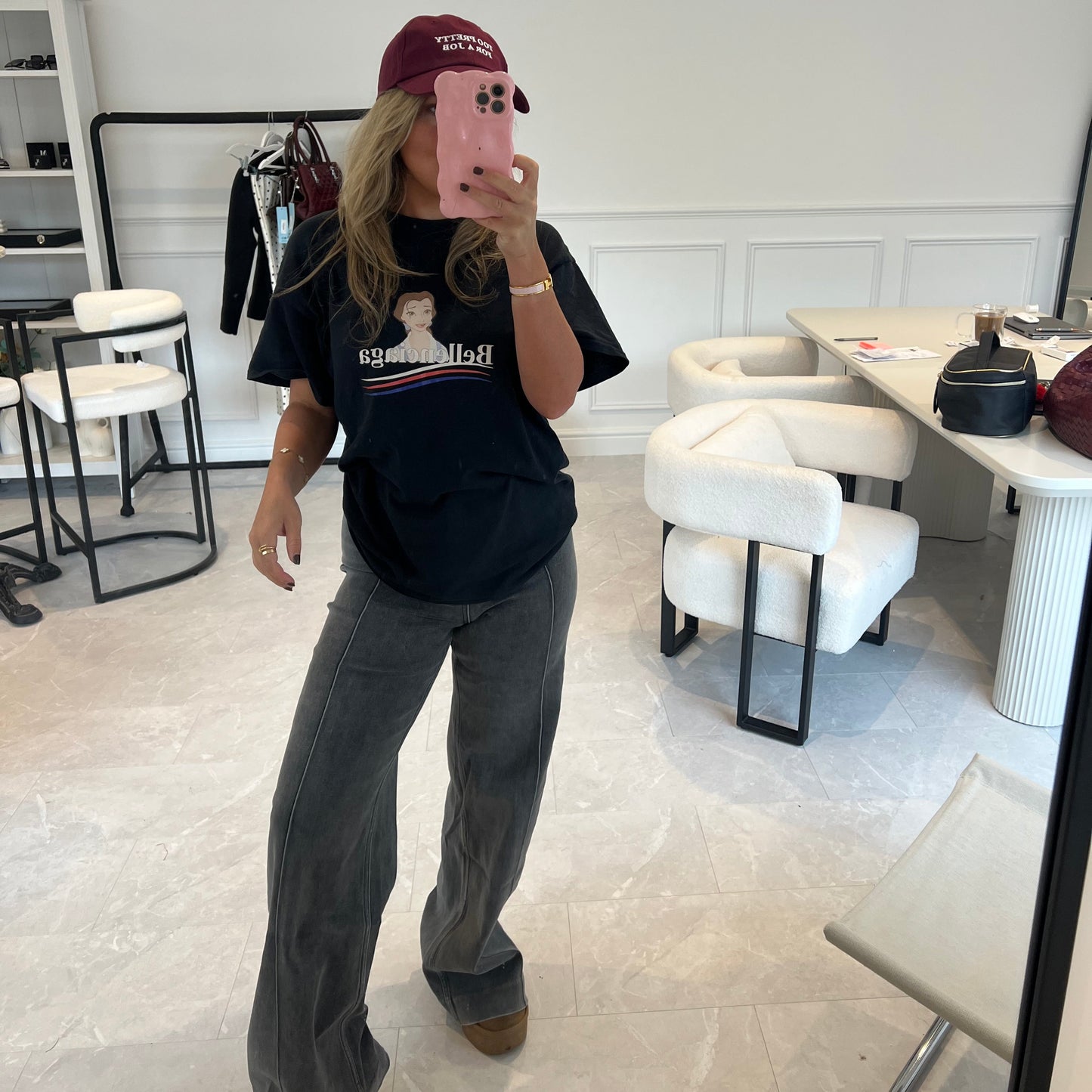 Kirsty Seam Detail Flare Jeans