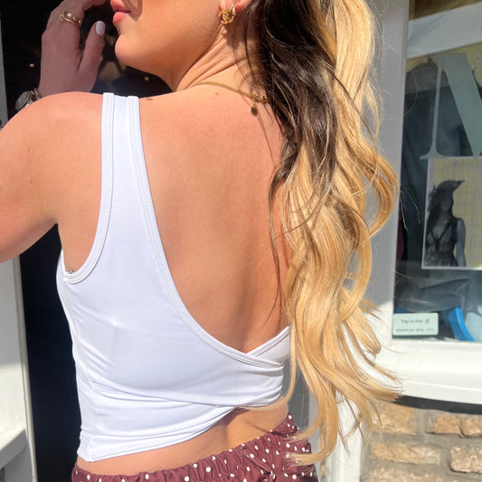 Cross Back Gym Top