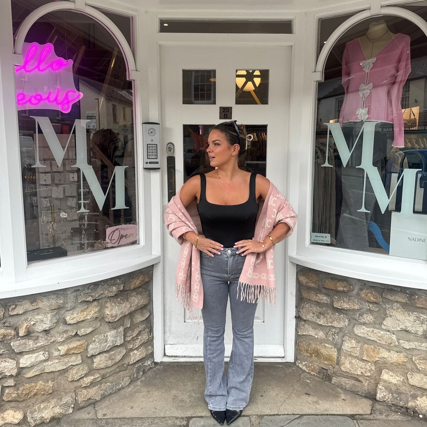 Tania Triomphe Wool Blend Scarf