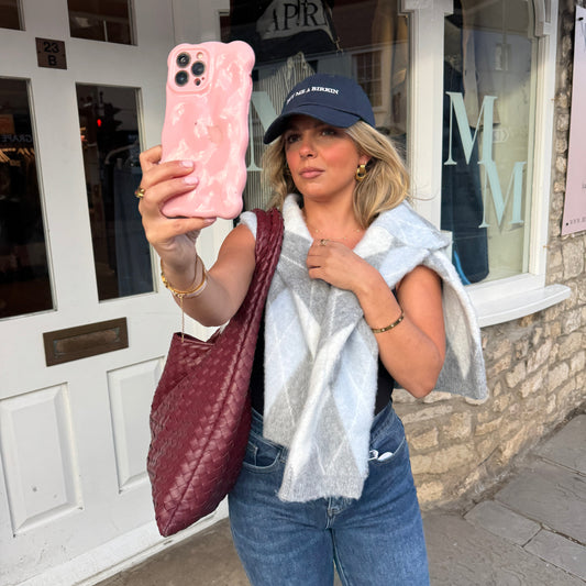 Emie Patterned Knit Jumper