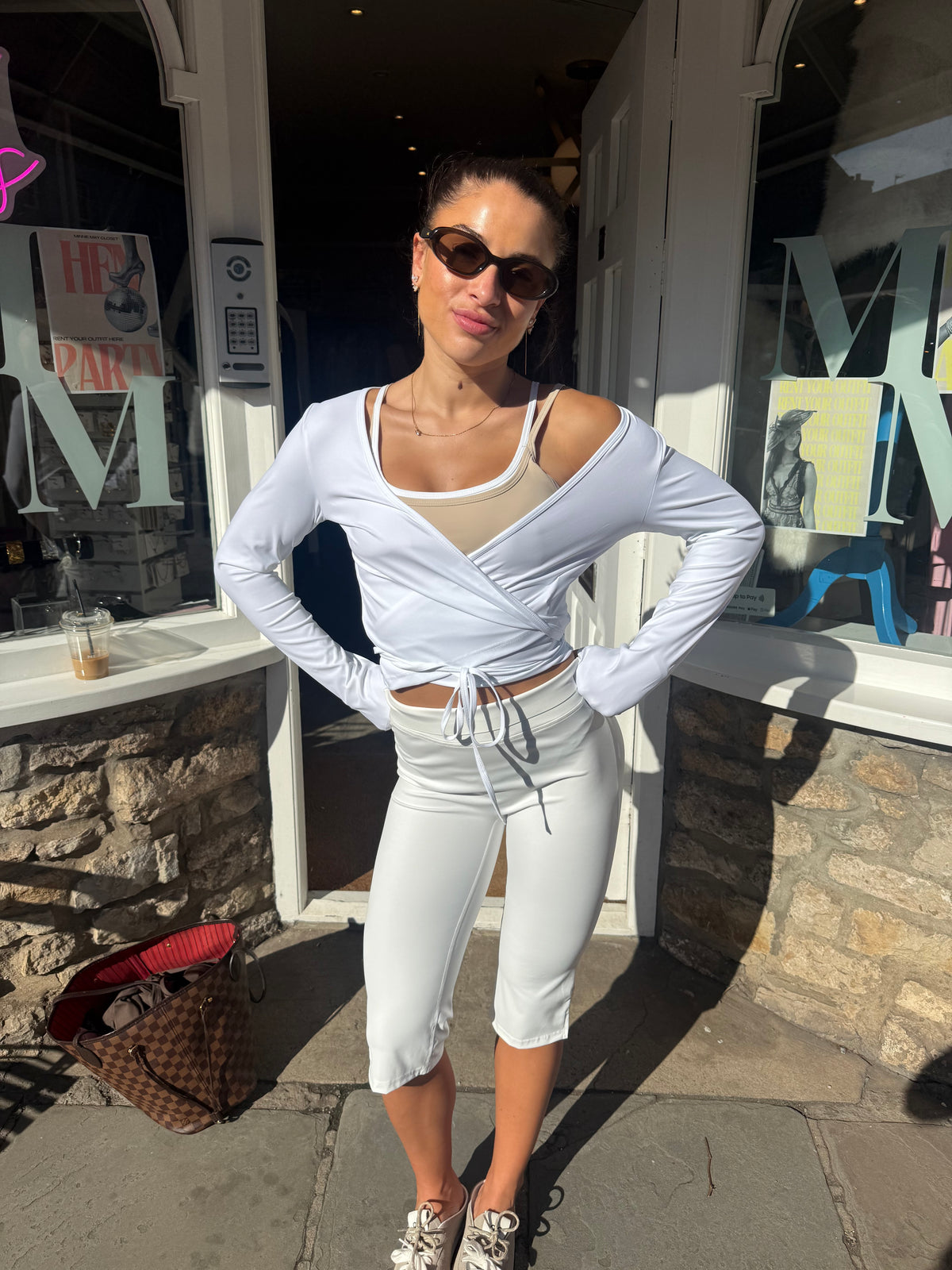 Long Sleeve Active Wrap Top