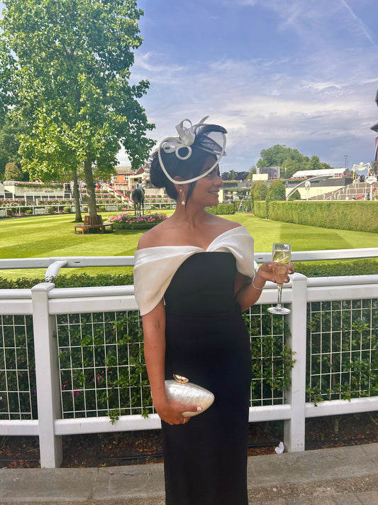 RENT | BUY Solace London Dakota Black & White Dress