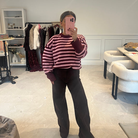 Julia Striped Wool Jumper