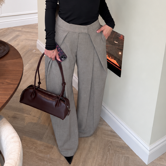 Carrie Drape Pleated Trousers