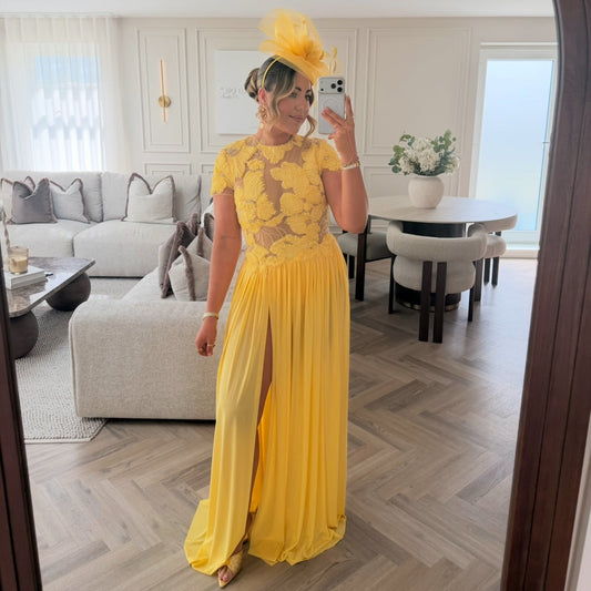 RENT | BUY Nadine Merabi Sloane Yellow Dress