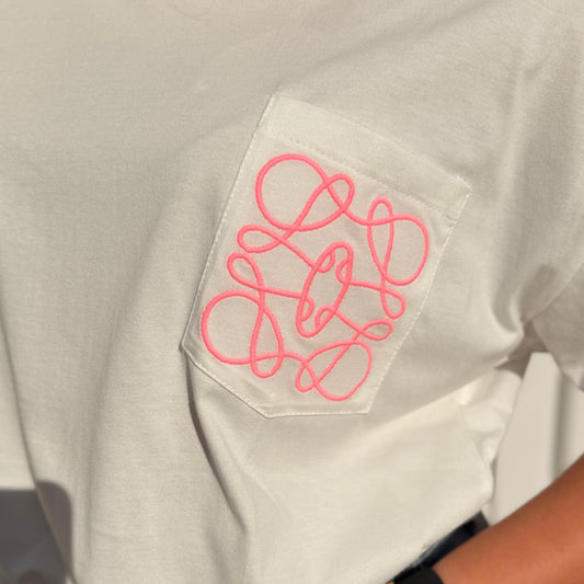 Emily Embroidered Pocket T-shirt