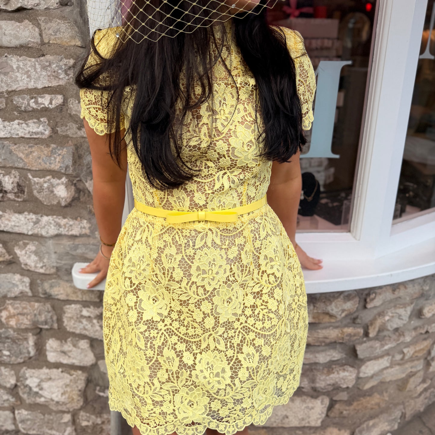 RENT | BUY Nadine Merabi Millie Yellow Dress