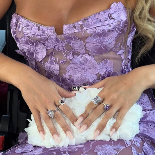 RENT | BUY Bronx & Banco Jasmine Lilac Gown