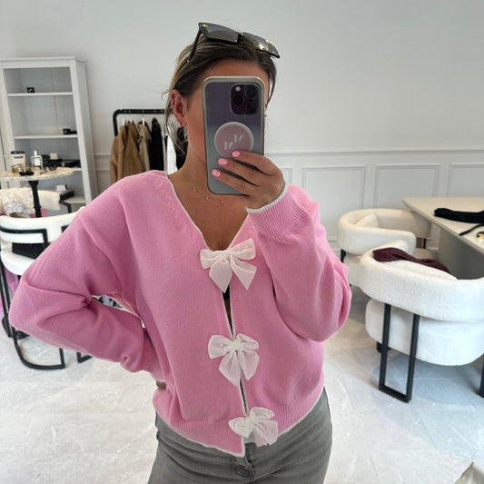 Cara Bow Back Jumper