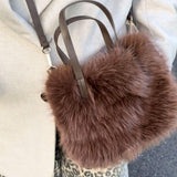 Mini Faux Fur Bag