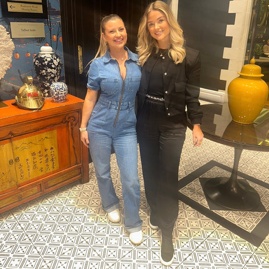 RENT Reiss Danie Denim Jumpsuit