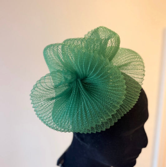 RENT  | Green Juno Fascinator