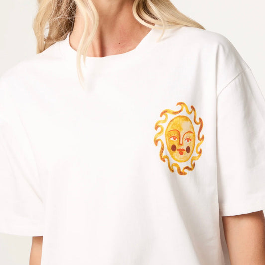 Embellished Summer Postcard Tee