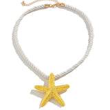 Starfish Rope Necklace