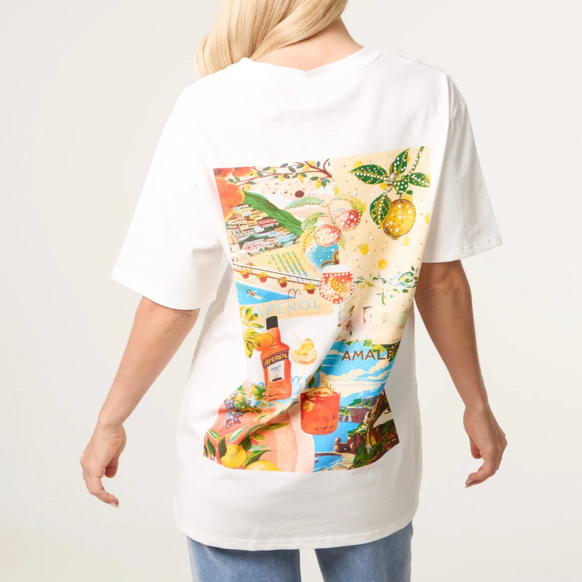 Embellished Italian Summer Tee