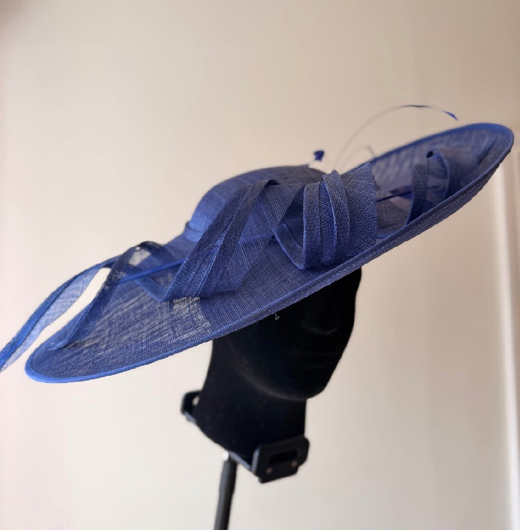 RENT  | Navy Jayne Fascinator