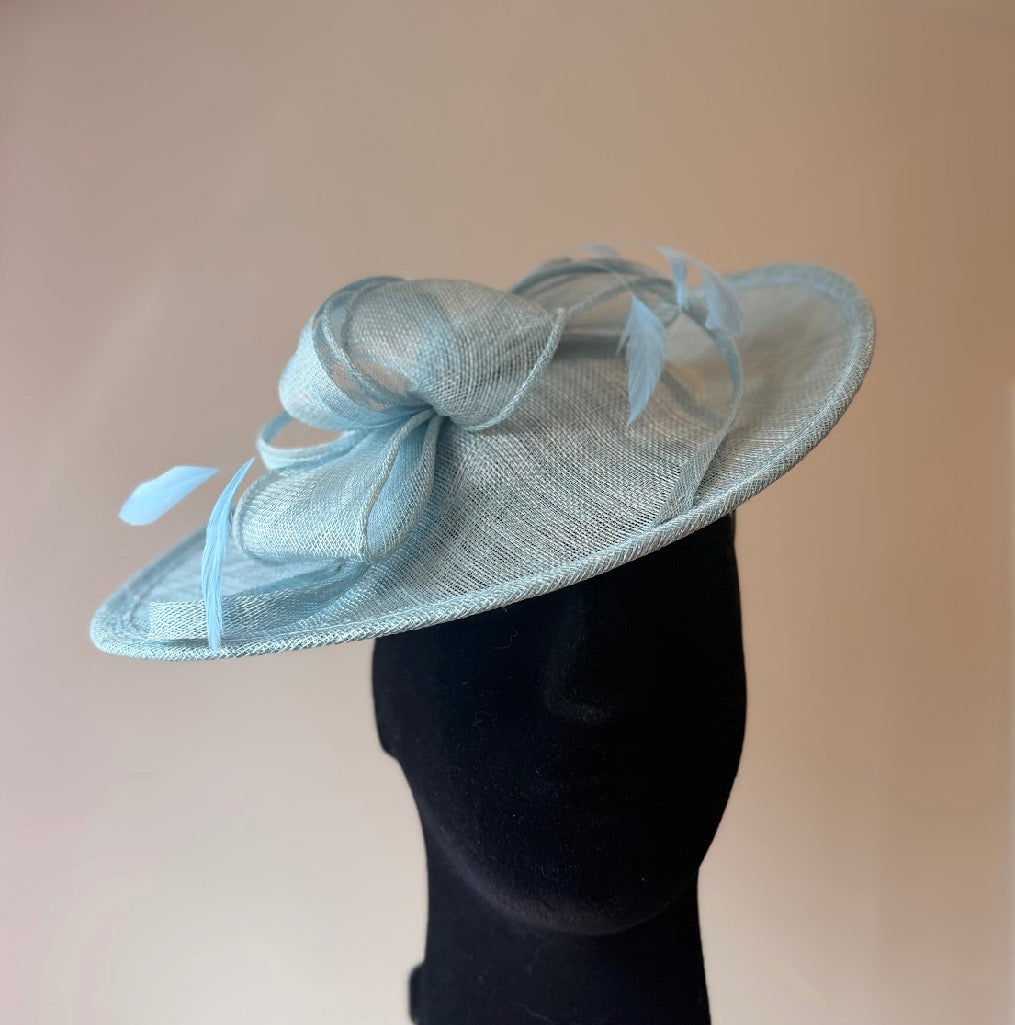 RENT  | Light Blue Ottilie Fascinator