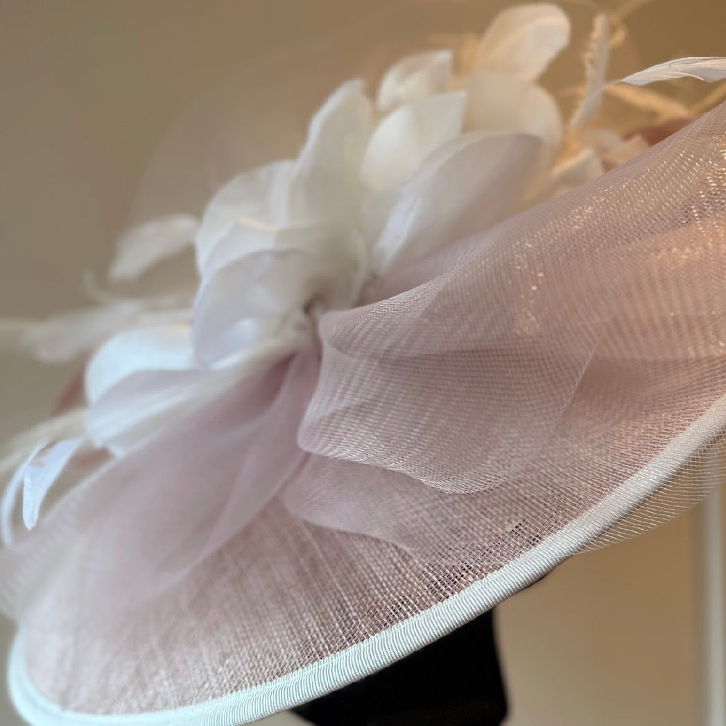 RENT  | Pale Pink Lola Fascinator