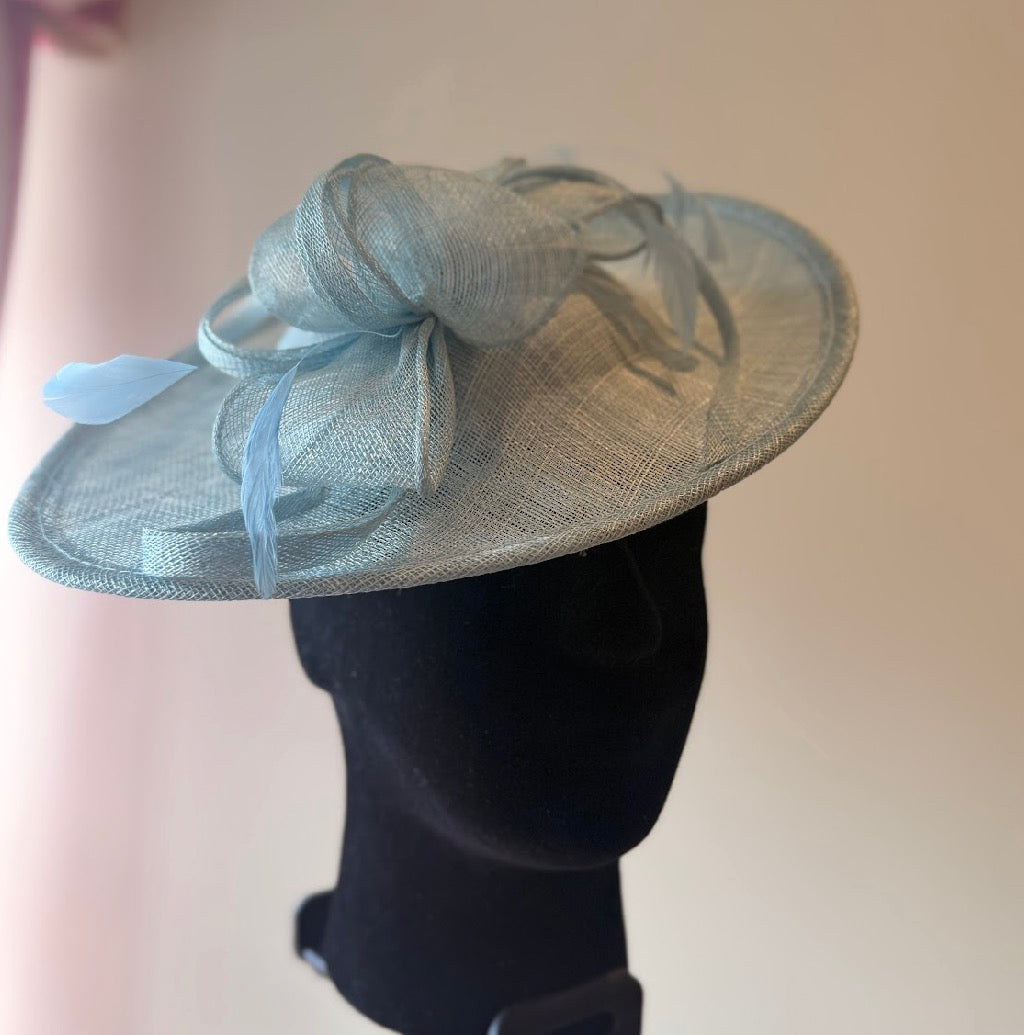 RENT  | Light Blue Ottilie Fascinator