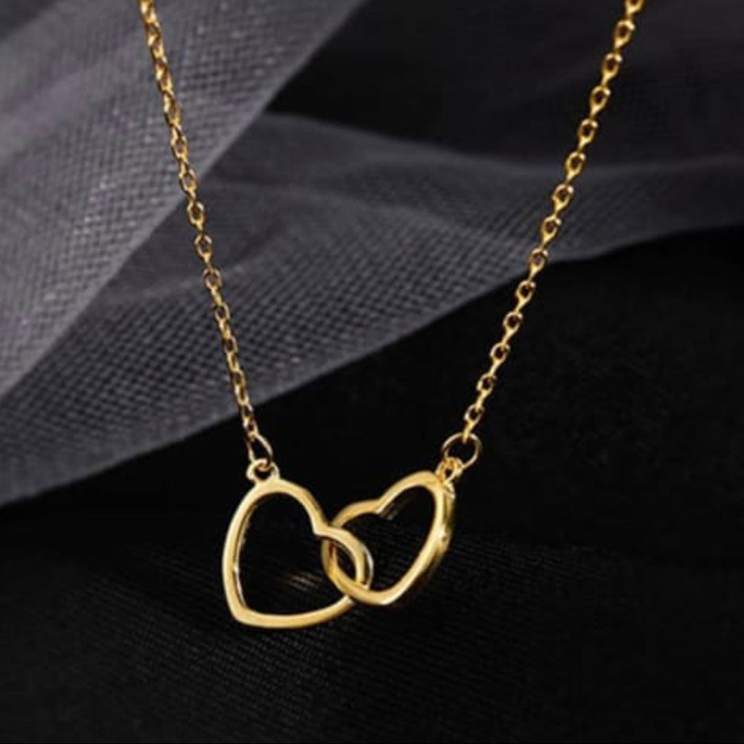 Twin Heart Necklace