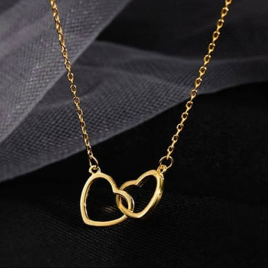 Twin Heart Necklace