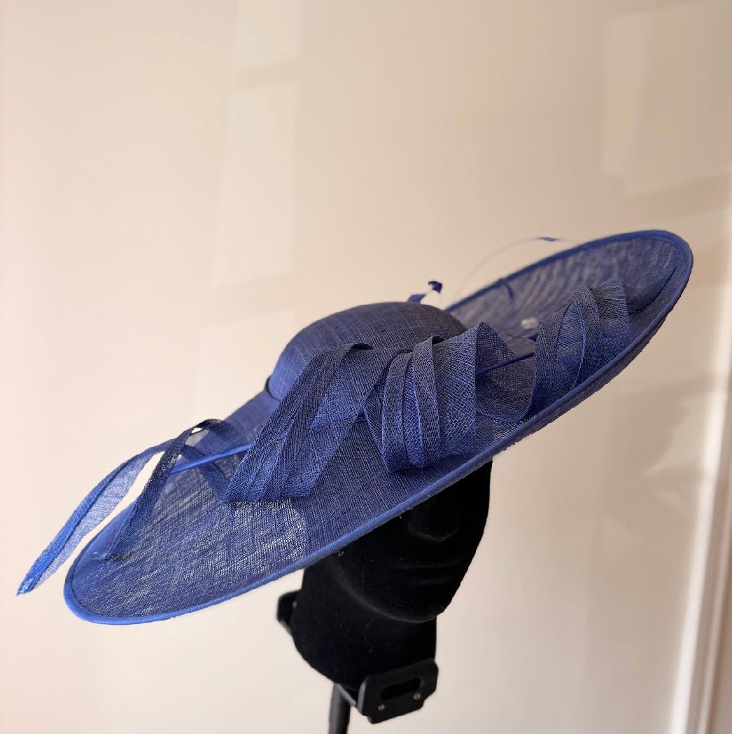 RENT  | Navy Jayne Fascinator