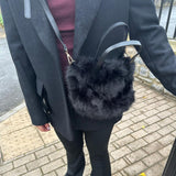 Mini Faux Fur Bag