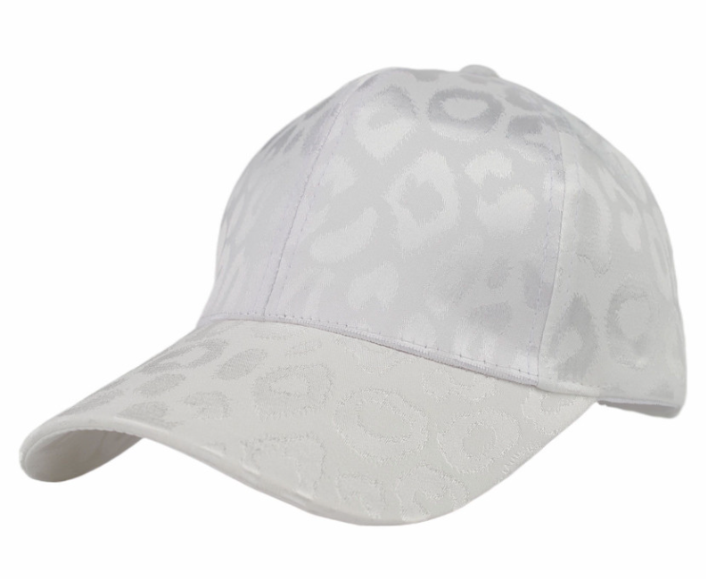 Leopard Print Satin Cap