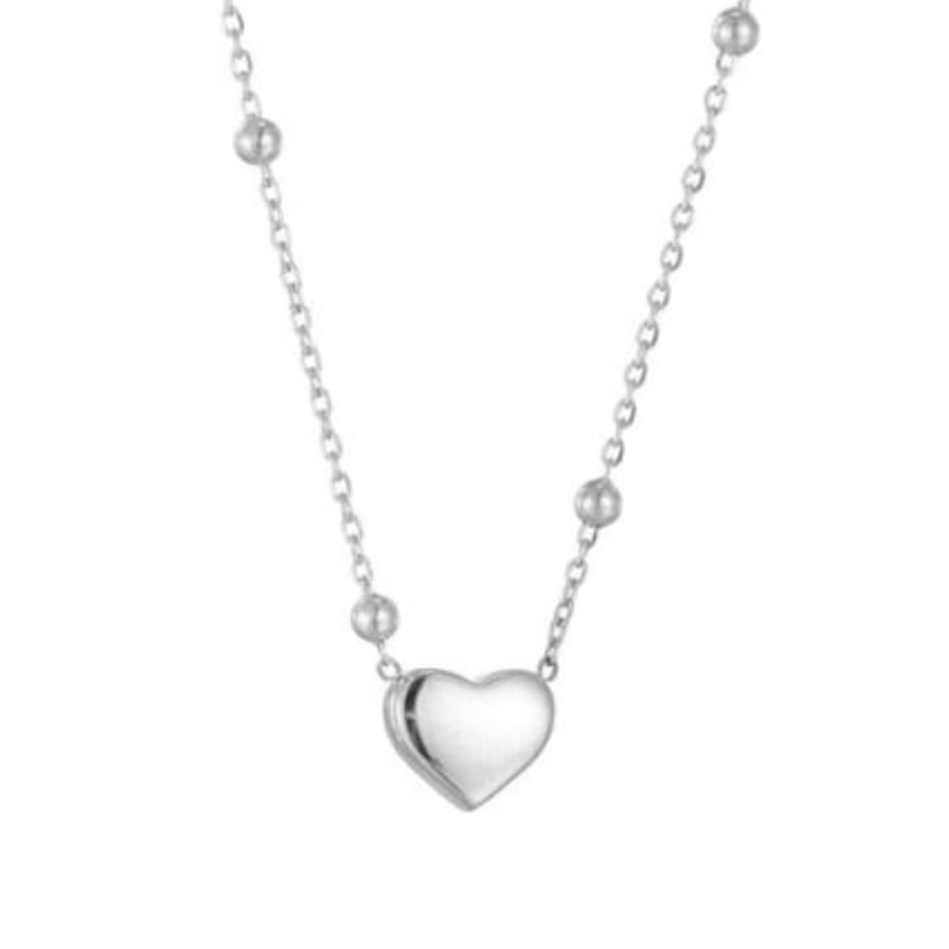 Sofia Dainty Heart Necklace