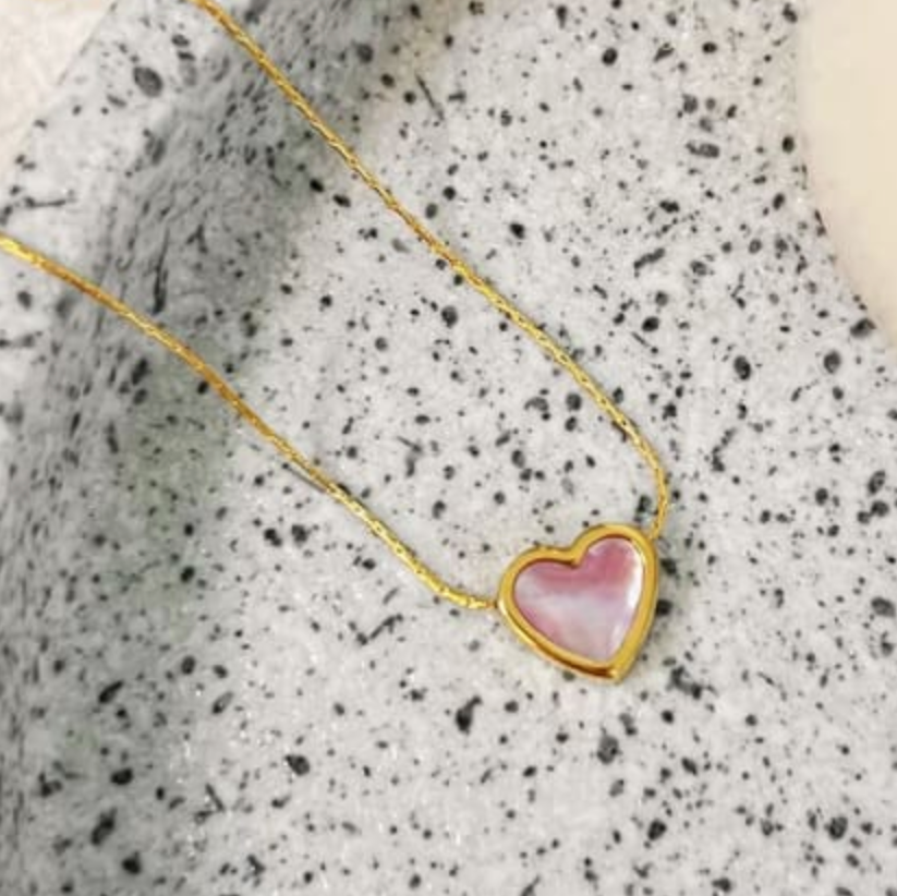 Maya Heart Minimalist Necklace