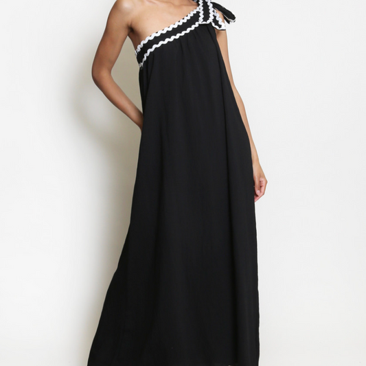 Tia One Shoulder Maxi Dress