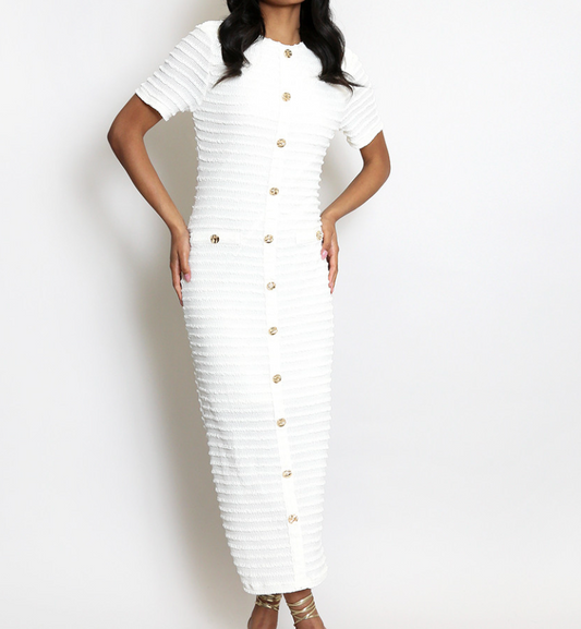 Lulu Classic Short Sleeve Maxi Dress