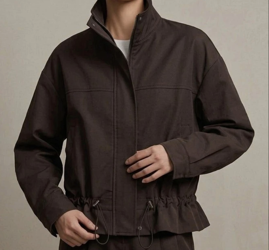 Blake Drawstring Utility Jacket