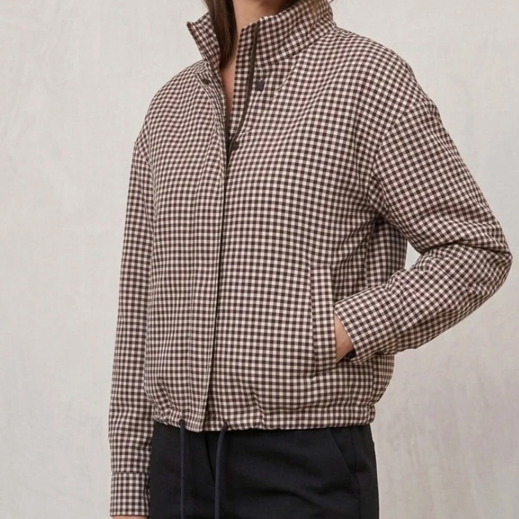 Cassie Gingham Jacket