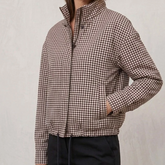 Cassie Gingham Jacket