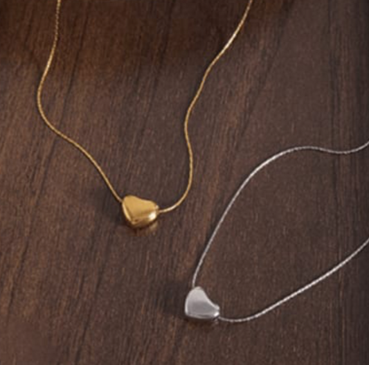 Jenny Heart Hip Hop Necklace