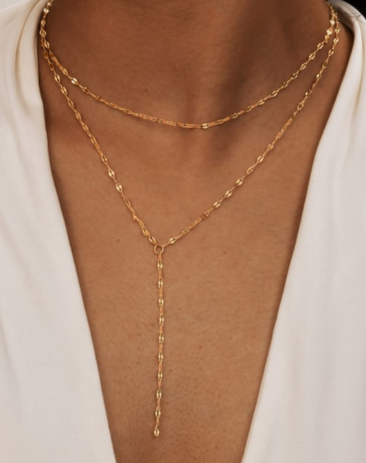 Chelsea Double Chain Necklace