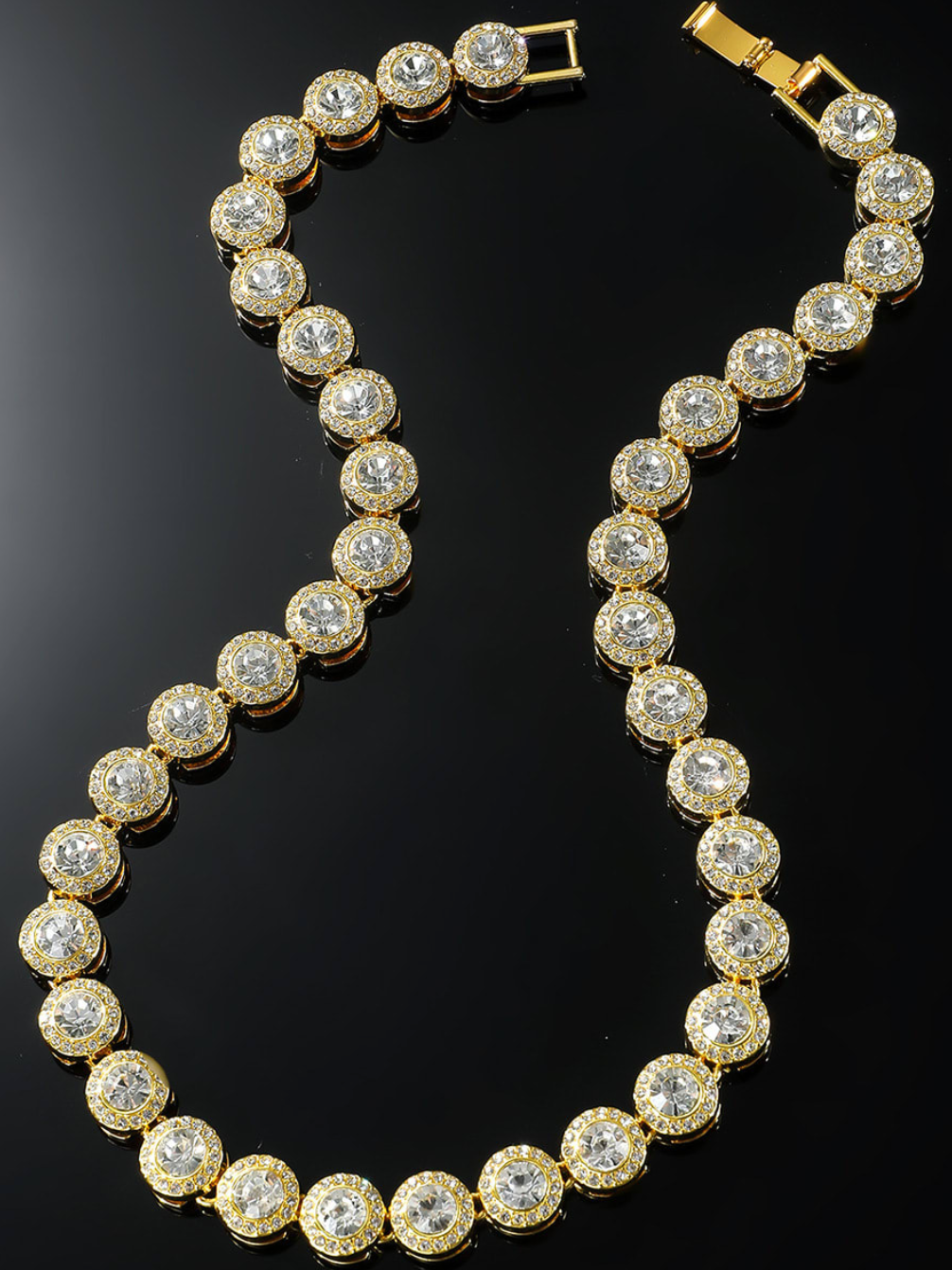 Sloane Cubic Zirconia Link Necklace
