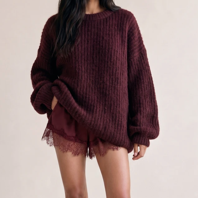 Evelyn Oversized Soft Knit Jumper