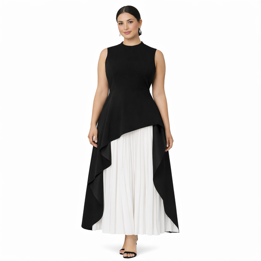 RENT | BUY Solace London Severny Monochrome Dress